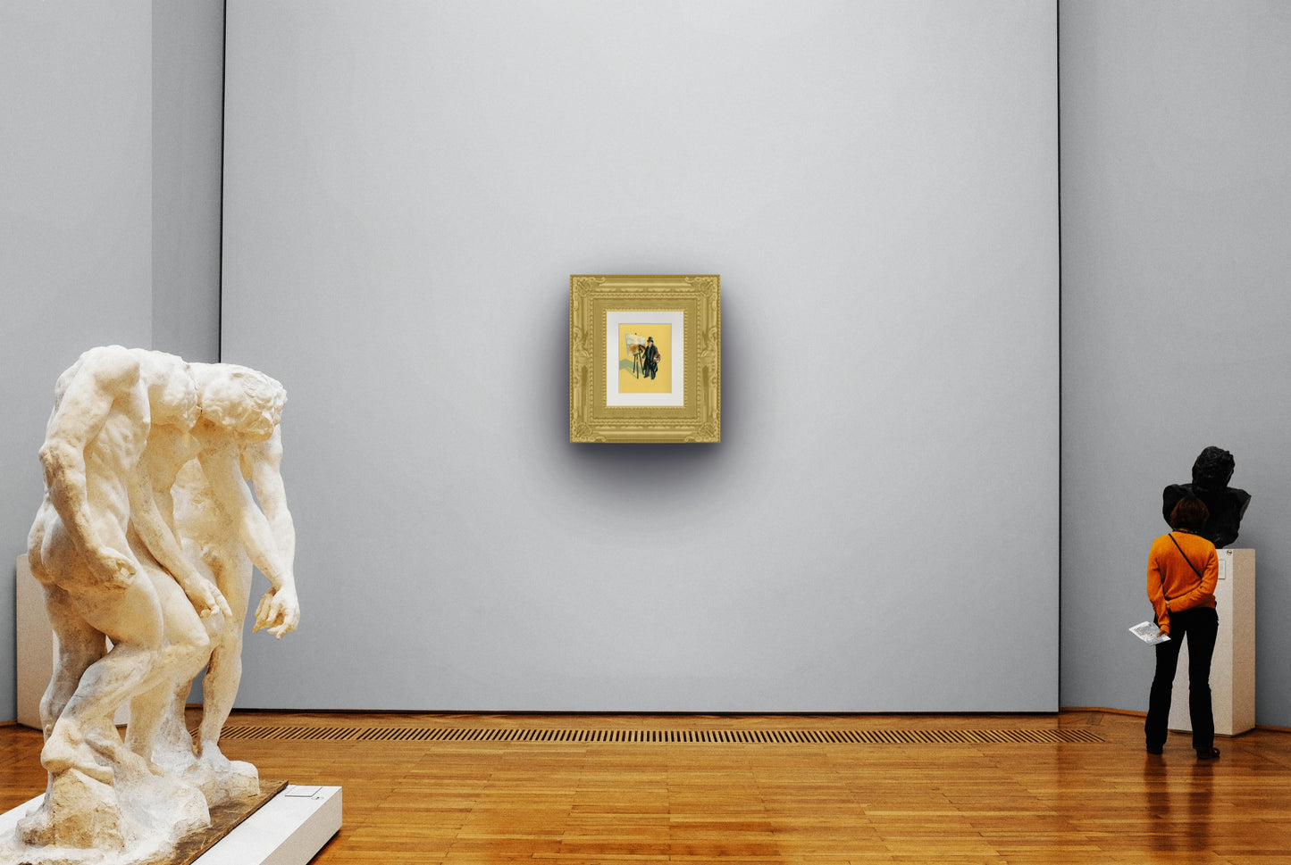 JMW Turner Action Figure Painting