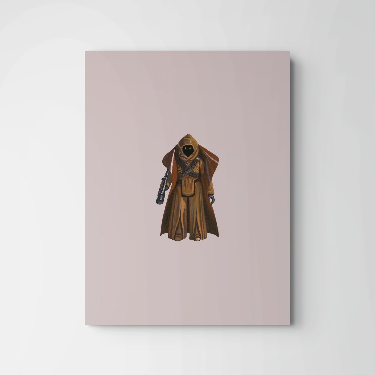 Retro Jawa Kenner Action Figure Painting