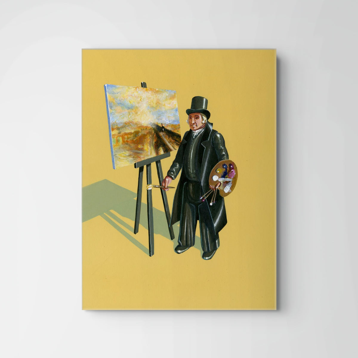 JMW Turner Action Figure Painting