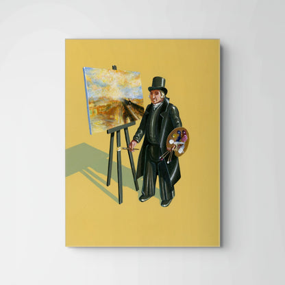 JMW Turner Action Figure Painting