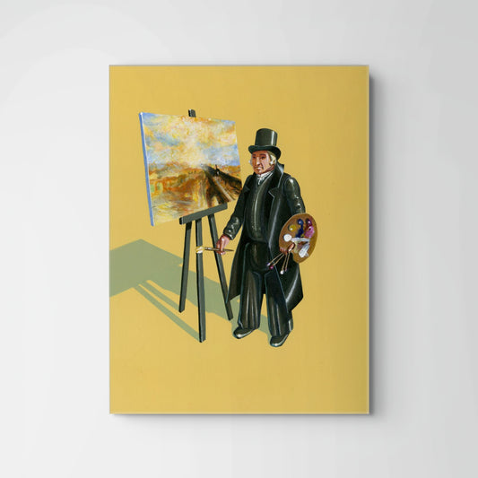 JMW Turner Action Figure Painting