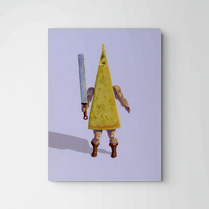 Parmigianino Action Figure Painting