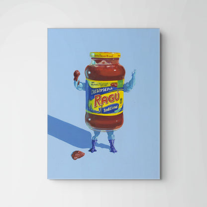 Ragu Action Figure Painting