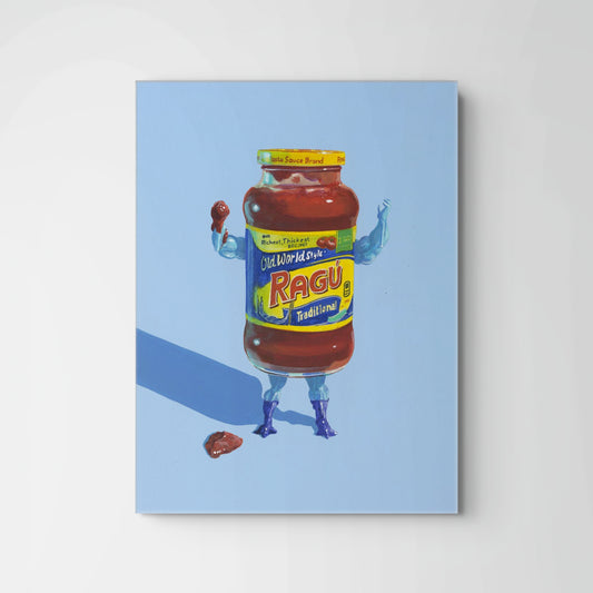 Ragu Action Figure Painting