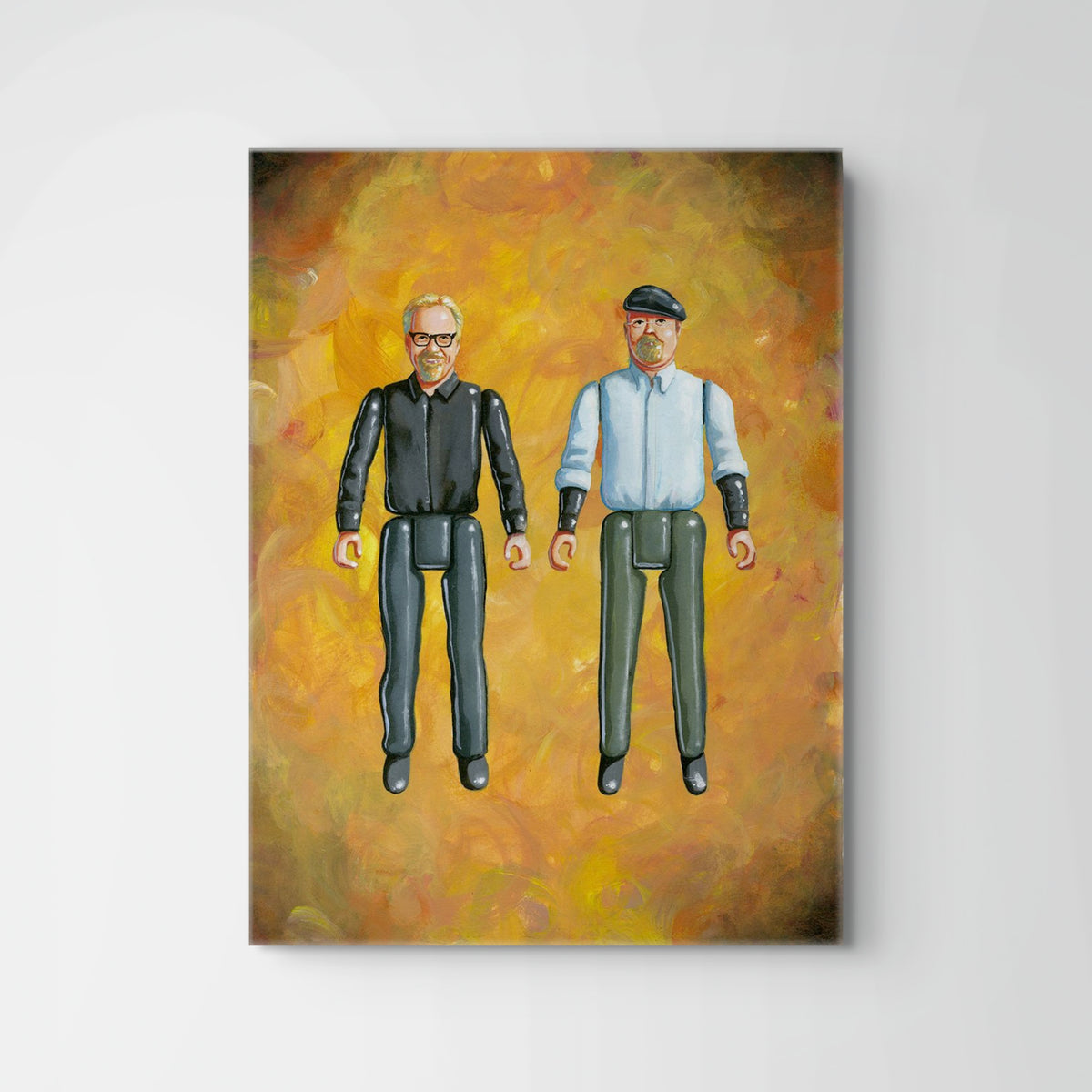 Mythbusters Action Figure Painting