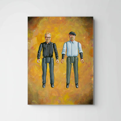 Mythbusters Action Figure Painting