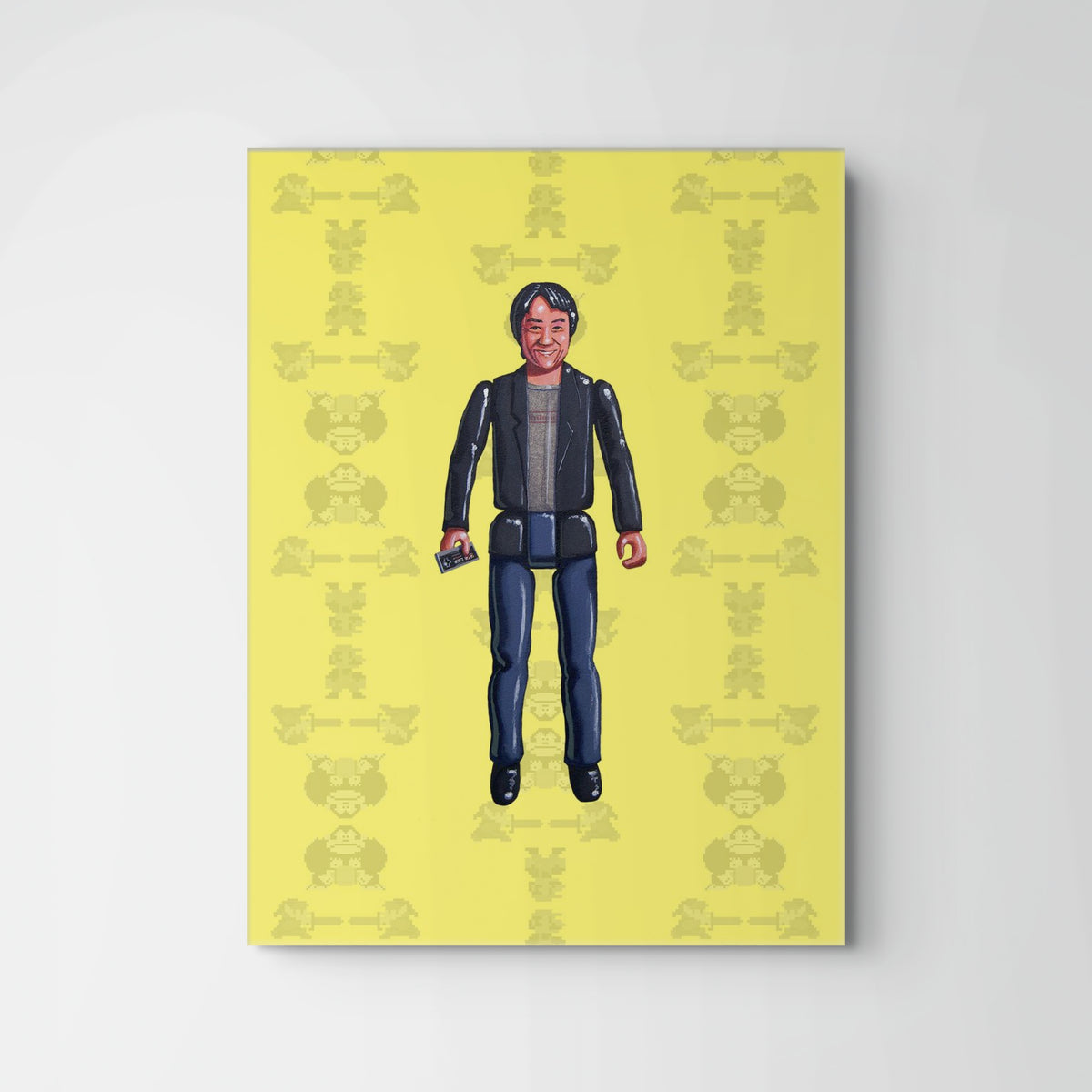 Shigeru Miyamoto Action Figure Painting