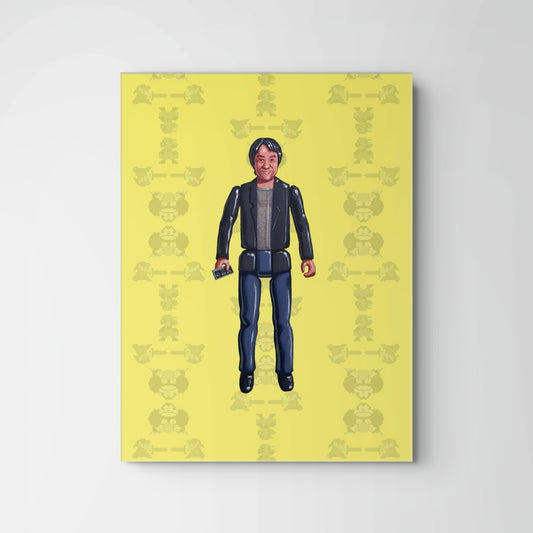 Shigeru Miyamoto Action Figure Painting