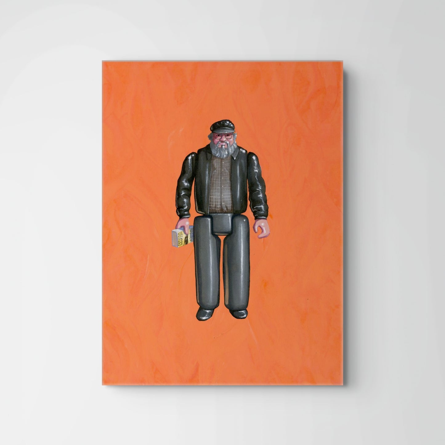 George RR Martin Action Figure Painting